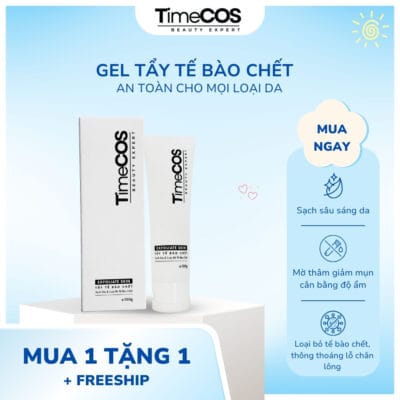 Gel Tẩy Tế Bào Chết TimeCOS - Giải Pháp Dịu Nhẹ Cho Da Mụn